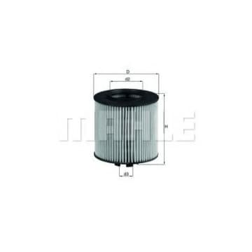 Filtru ulei MAHLE ORIGINAL OX 341D
