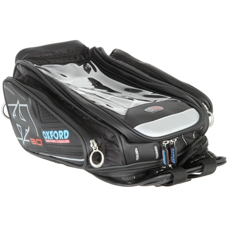 Genti Rezervor Moto Negru 30L Oxford OL166