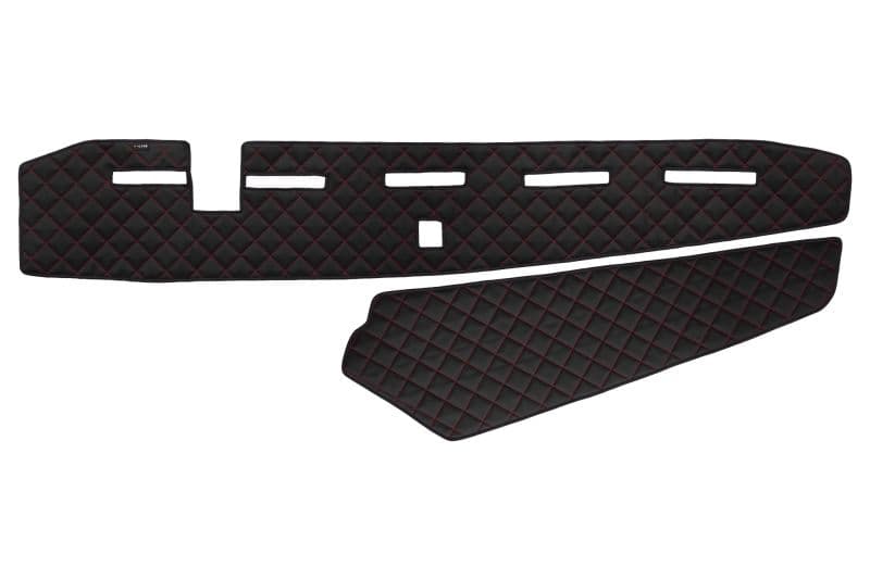Husa bord compatibila cu Volvo FH 4 01.2013+ , Negru Rosu