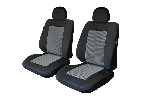 Huse scaun fata Lux negru M1- Set 2 buc