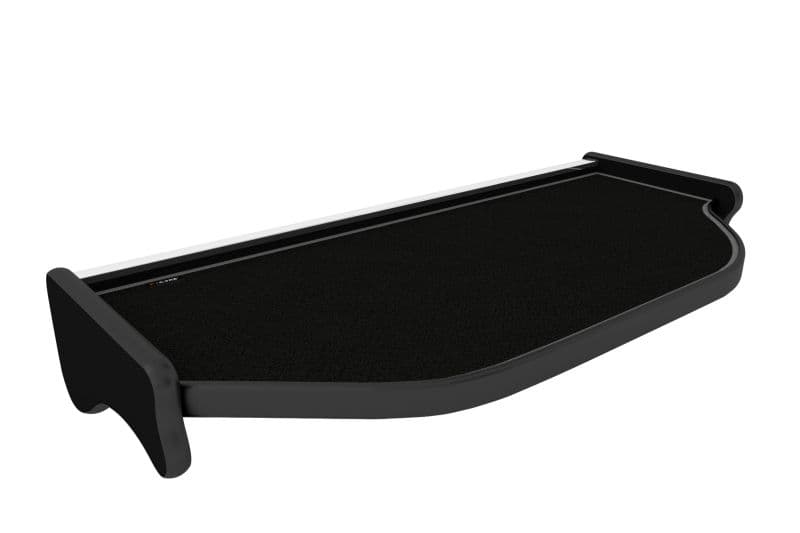Masa centrala bord camion compatibila cu DAF LF (01.2001-12.2013), Negru cu cusatura gri