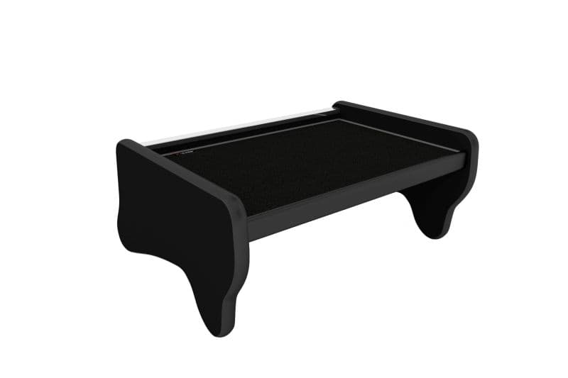 Masa centrala bord camion compatibila cu Iveco EUROCARGO II (01.2003-12.2008), Negru cu cusatura gri