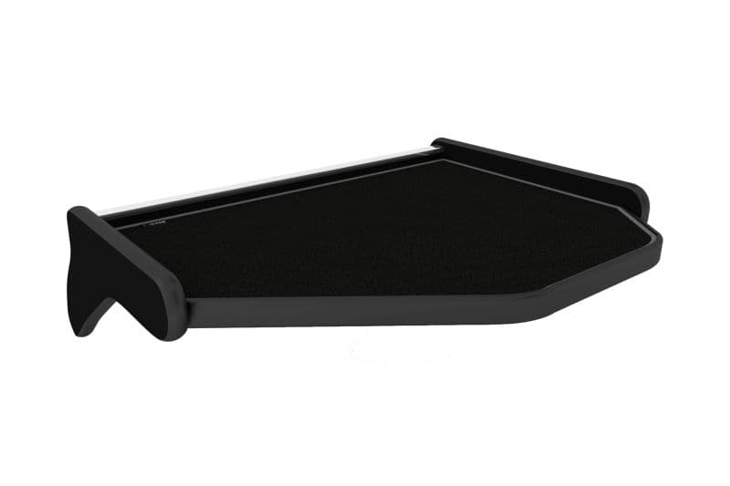 Masa centrala bord camion compatibila cu Volvo FH 2 (01.1998-12.2001), Negru cu cusatura gri