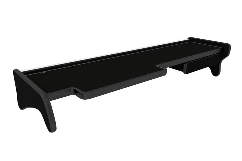 Masa lunga bord camion compatibila cu MAN TGA wide cabIN (XXL) (01.2000-12.2010), Negru cu cusatura gri