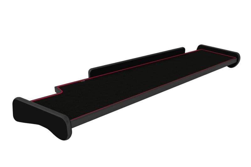 Masa lunga bord camion compatibila cu MAN TGX (01.2007-12.2020), Negru cu cusatura rosie