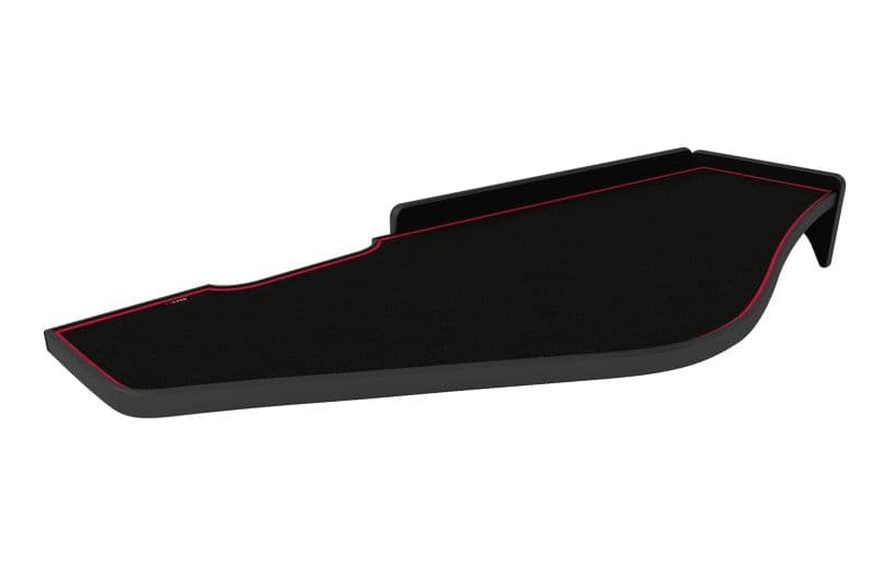 Masa lunga bord camion compatibila cu Renault T 01.2014+ , Negru cu cusatura rosie