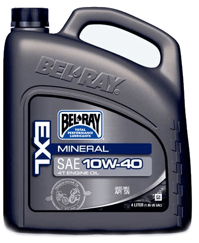 Ulei de motor Bel-Ray EXL MINERAL 4T 10W-40 4 l 4L