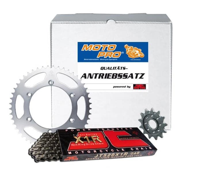 Motopro - kit lant Honda CBR600F - 90, pinioane 15 43 Lant JT 530X1R-110 X-Ring (Format din 101-651-15 111-652-43 145-650-110)
