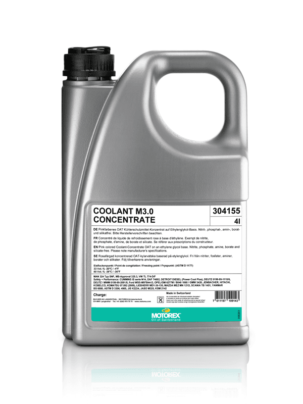 MOTOREX - Antigel M3.0 - 4L Concentrat