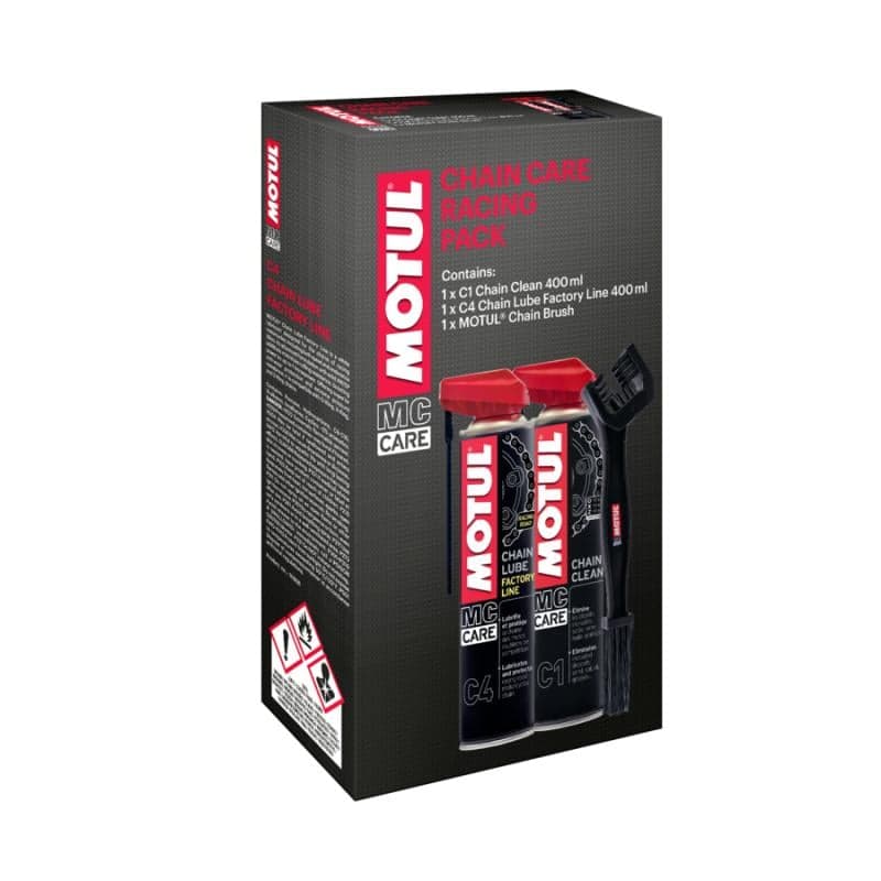 Motul Kit intretinere lant Factory Line C1 + C4 + perie