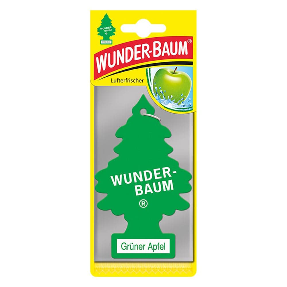 Odorizant auto bradut Wunder-Baum GRUNER APFEL (MAR VERDE)