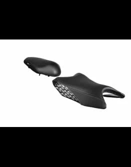 Scaun confort SHAD SHK0Z8300CH incalzita negru, cusaturi gri inchis