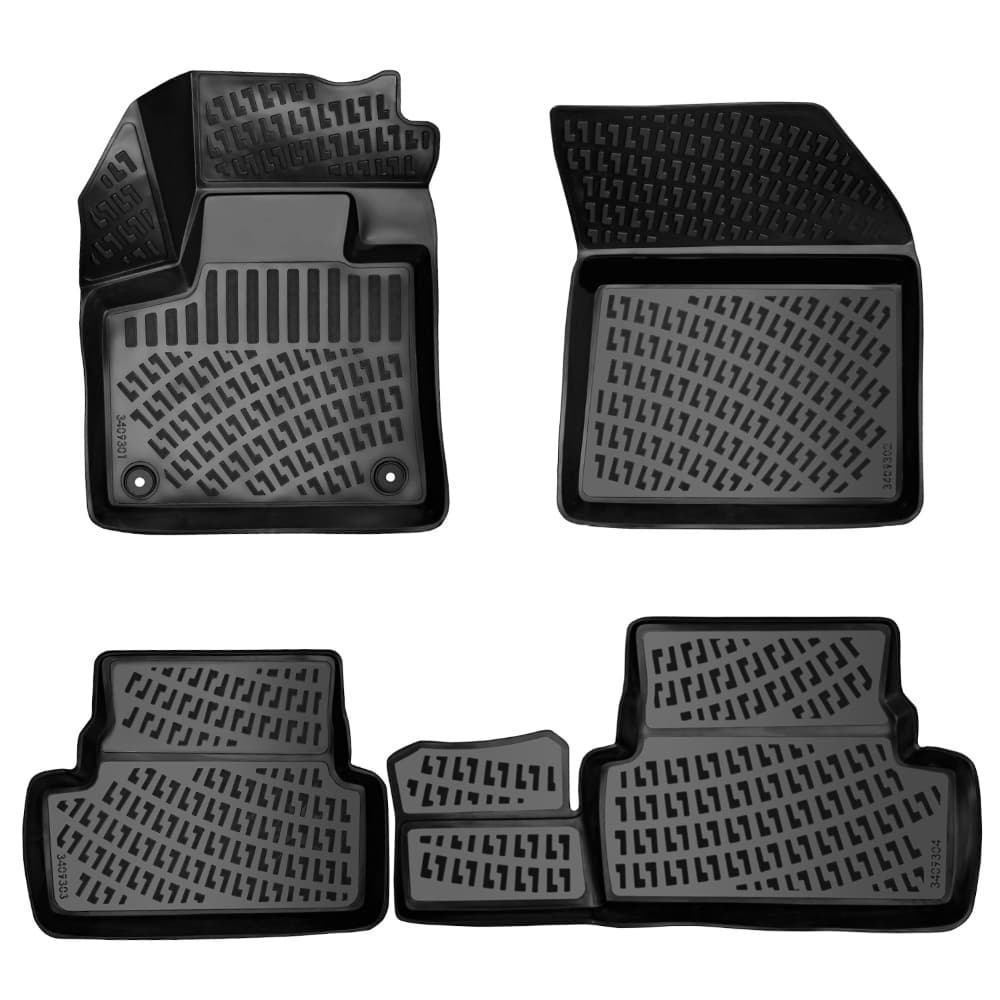 Set covorase auto cauciuc Umbrella pentru Peugeot 3008 II 2016-
