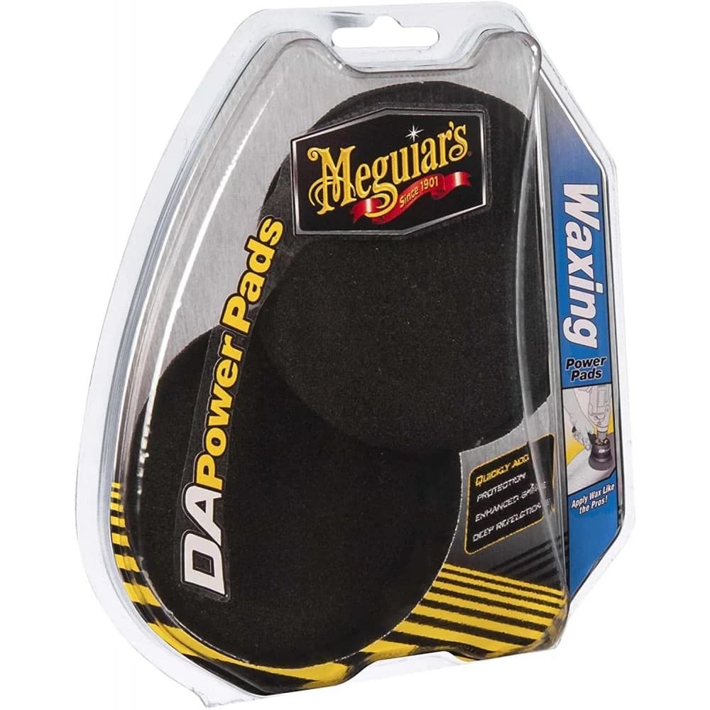 Set 2 Buc Burete Fin Ceruire Meguiar s DA Waxing Power Pads 101MM G3509INTMG