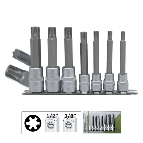 Set Capete Tubulare Torx Ribe Jbm