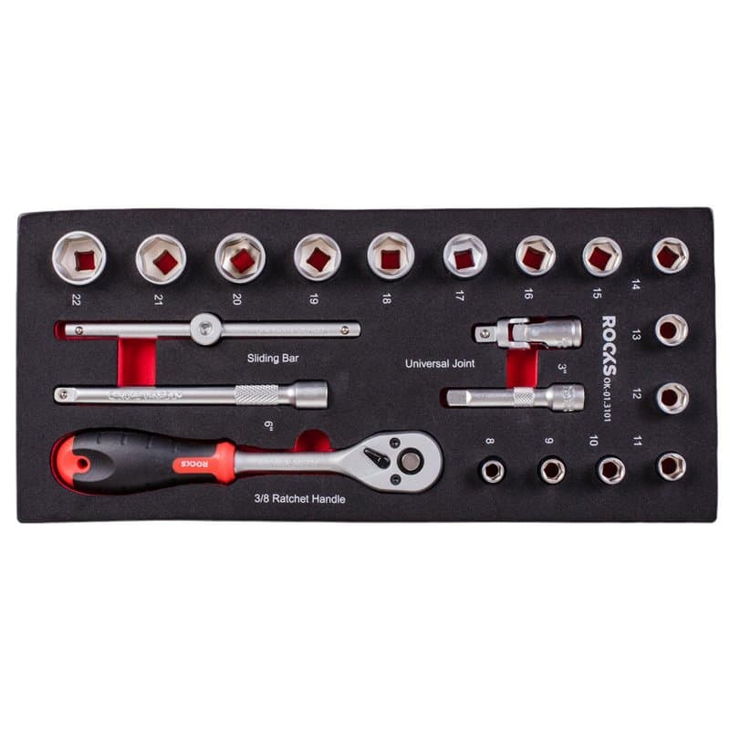 Set chei tubulare ROOKS OK-01.3101