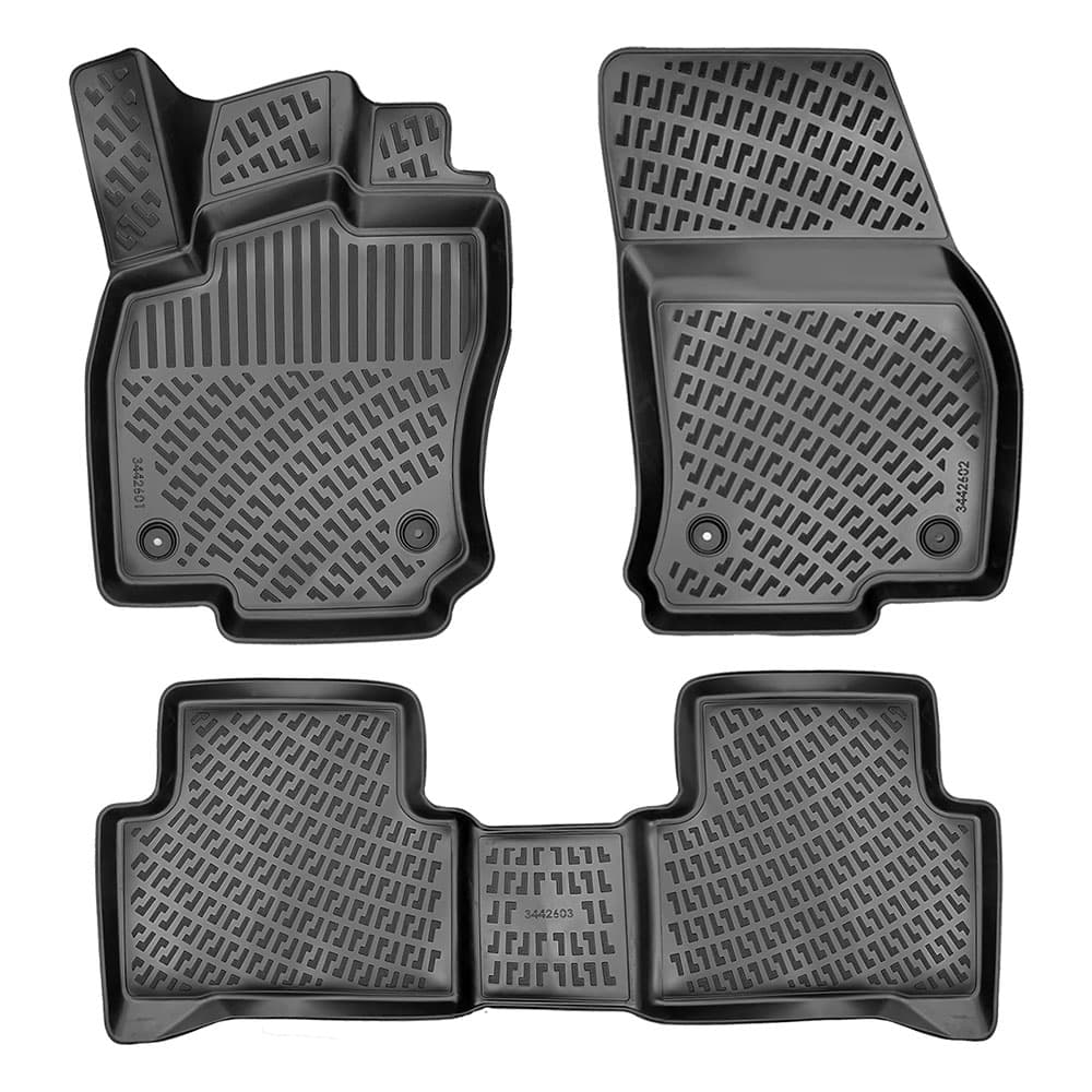 Set covorase auto cauciuc Umbrella pentru Volkswagen Touran II 2015-
