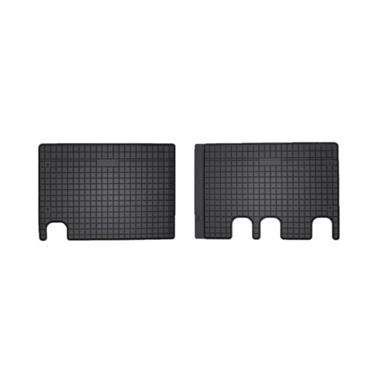 Set covorase auto din cauciuc Citroen Jumpy 3 2016- prezent, randul 2, presuri FROGUM, Negru