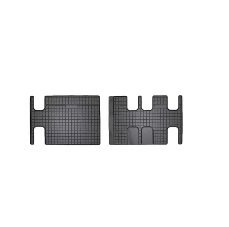 Set covorase auto din cauciuc Citroen Jumpy 3 2016- prezent, randul 3, presuri FROGUM, Negru