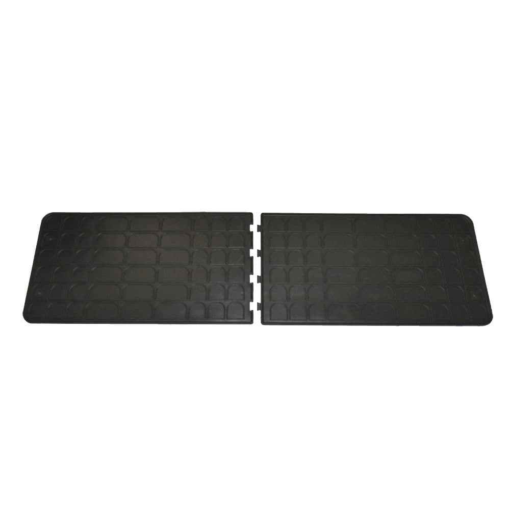 Set covorase auto din cauciuc Flexmat Universale culoare Negru, presuri FROGUM, 2 buc., covorase pasaj spate 39.2 X 73.5 cm