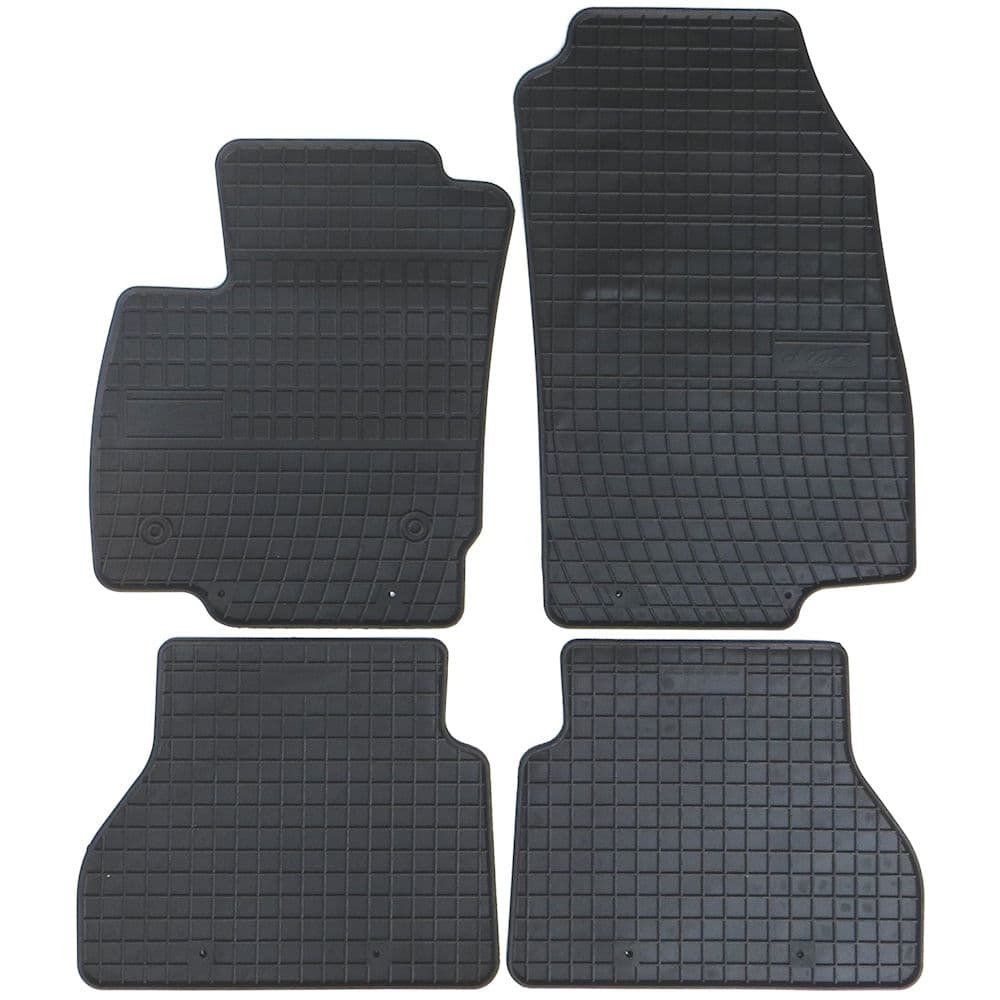Set covorase auto din cauciuc Ford B-Max 2012-2017, presuri FROGUM, negre, 4 buc.