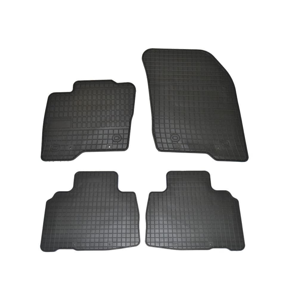 Set covorase auto din cauciuc Ford Edge 2014- culoare Negru, presuri FROGUM, 4 buc.