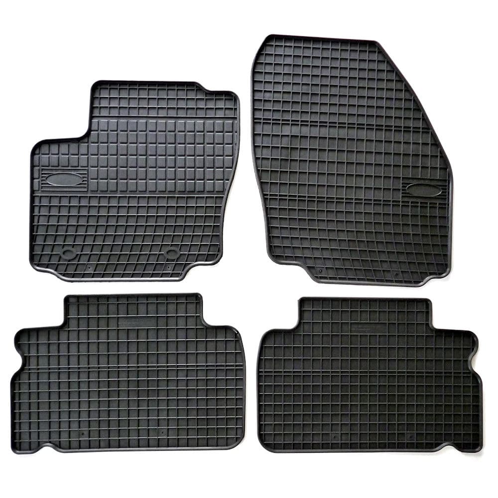 Set covorase auto din cauciuc Ford S-Max 2 2015-, presuri FROGUM, negre, 4 buc.