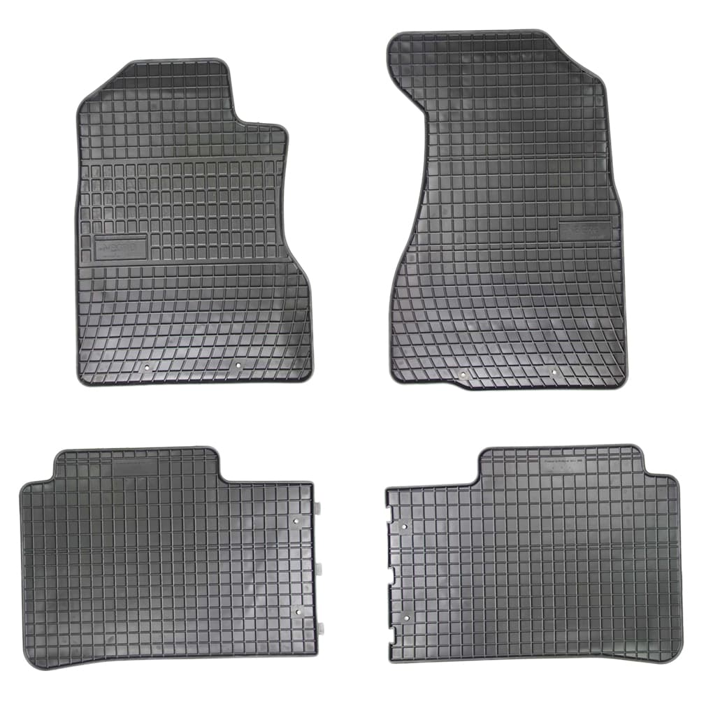 Set covorase auto din cauciuc Honda Crv 2 2002-2006, presuri FROGUM, negre, 4 buc.