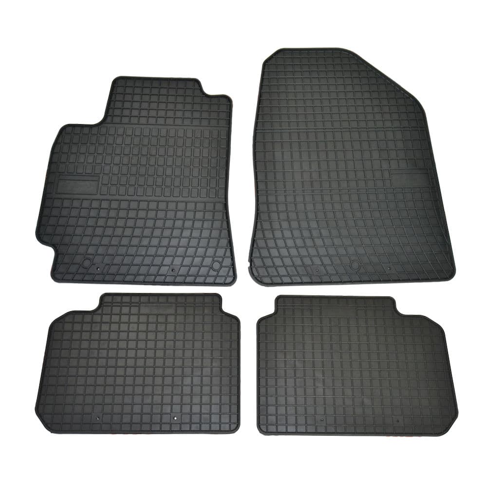Set covorase auto din cauciuc Hyundai Elantra 6 2015-2020, presuri FROGUM, negre, 4 buc.