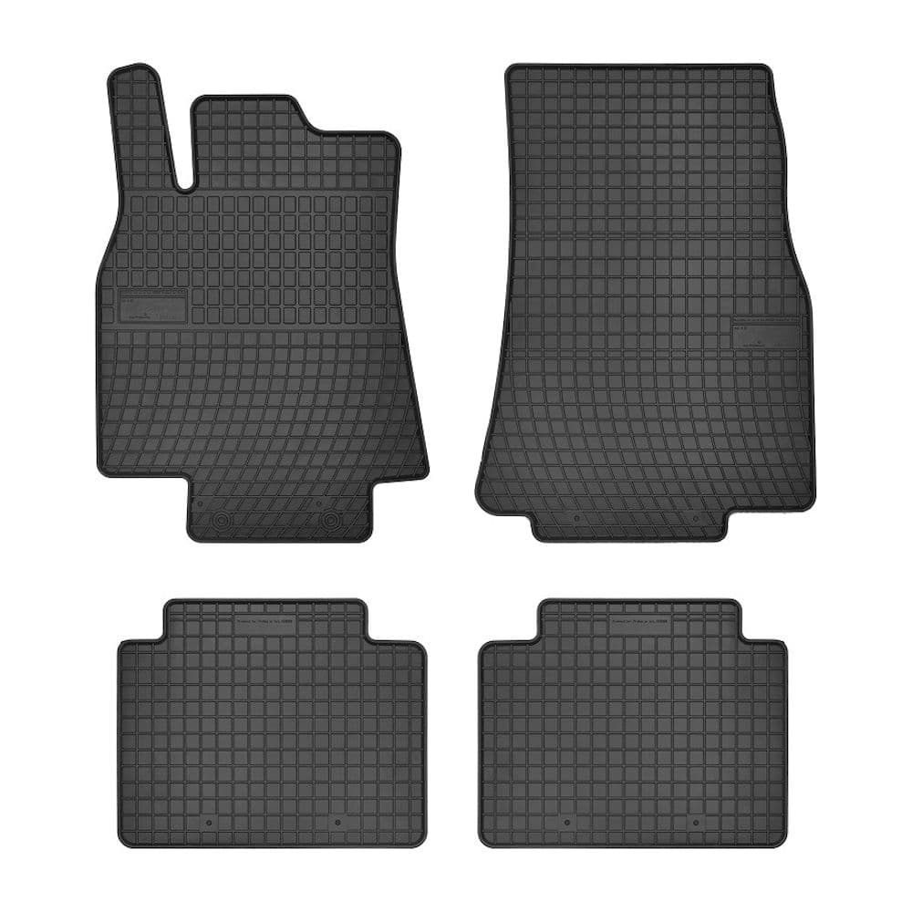 Set covorase auto din cauciuc Mercedes Clasa B T245 2005-2011, presuri FROGUM, negre, 4 buc.