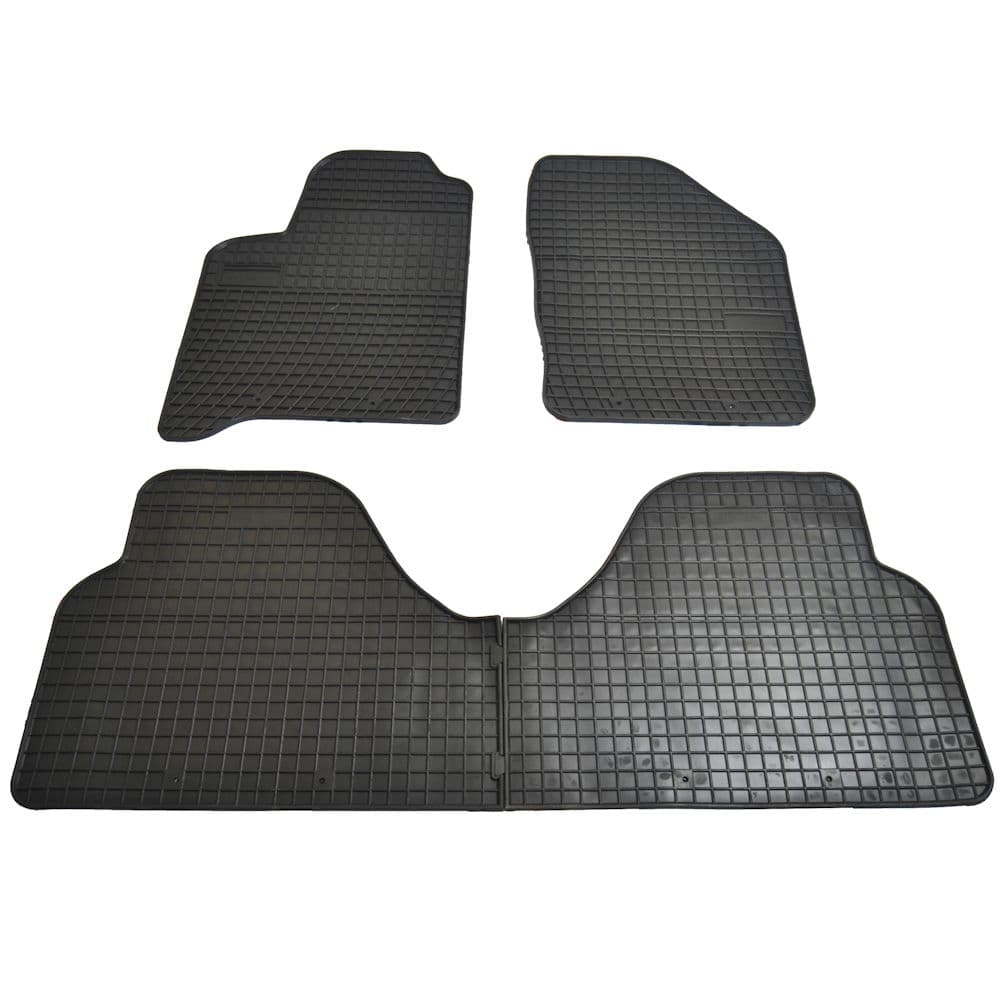 Set covorase auto din cauciuc Renault Scenic 1 1996-2003, presuri FROGUM, culoare Negru, 4 buc.