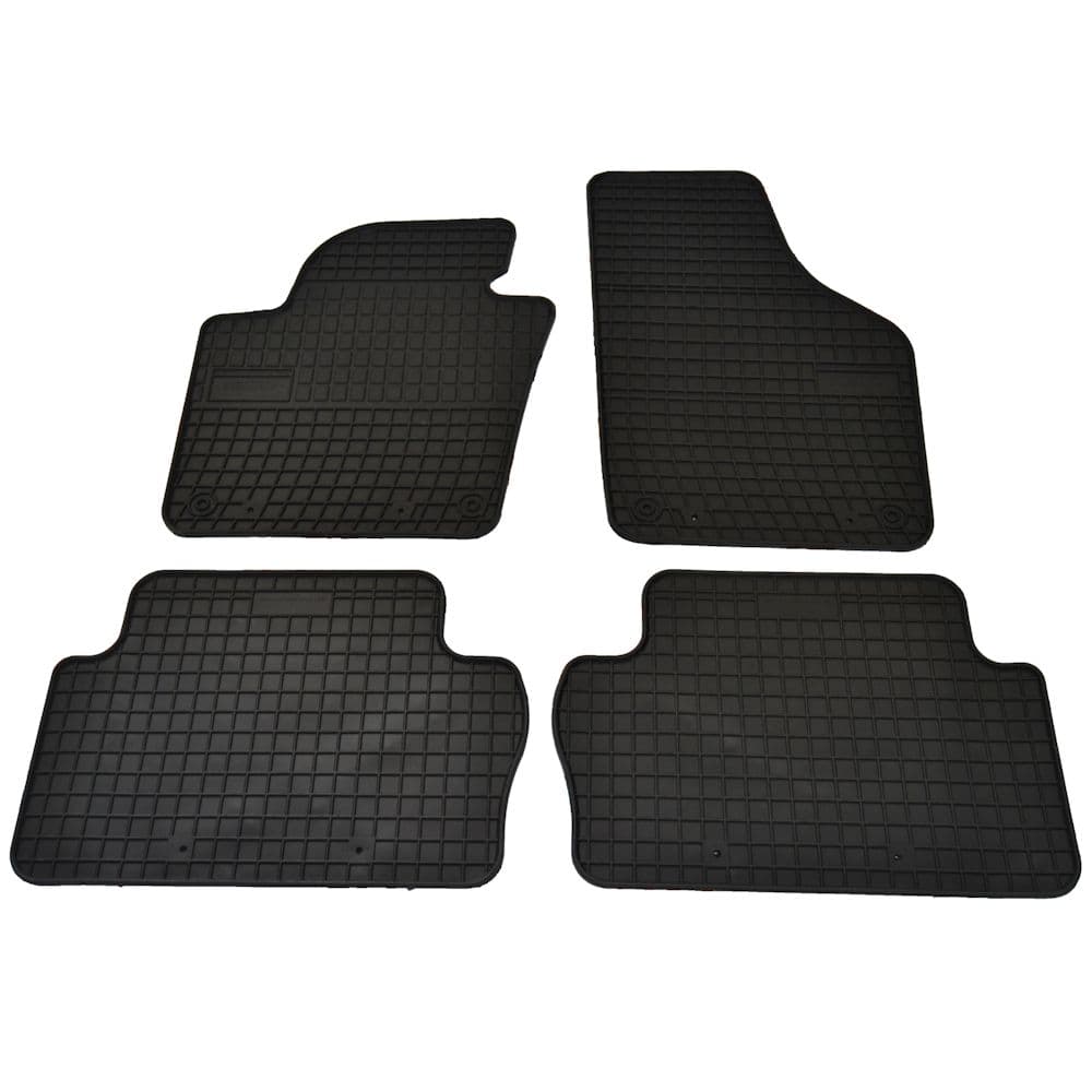 Set covorase auto din cauciuc Seat Alhambra 2 2010-2020 Vw Sharan 5 locuri 2010-, presuri FROGUM, negre, 4 buc.