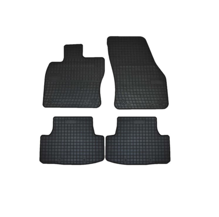 Set covorase auto din cauciuc Seat Ateca 2016- prezent, presuri FROGUM, Negru