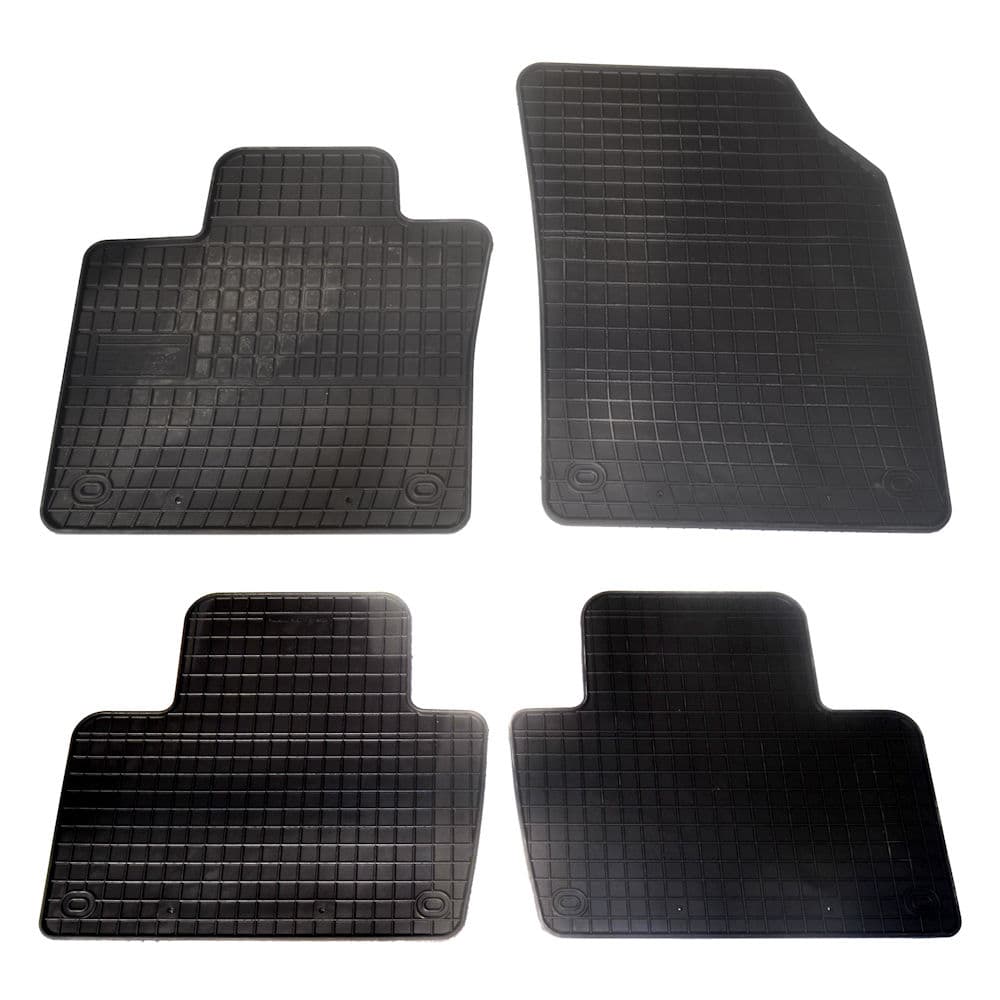 Set covorase auto din cauciuc Volvo XC90 2015-, presuri FROGUM, negre, 4 buc