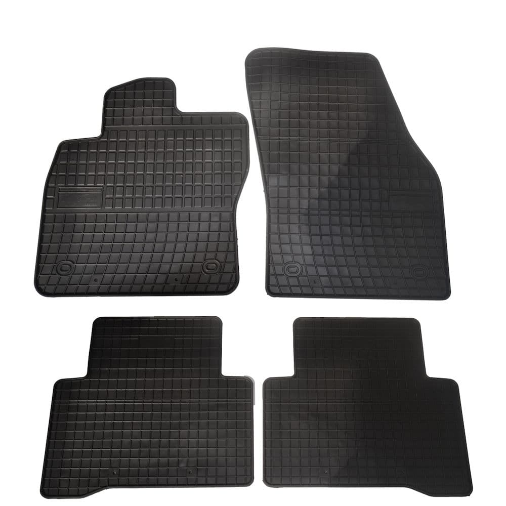 Set covorase auto din cauciuc Vw Touran 2015-, presuri FROGUM, negre, 4 buc