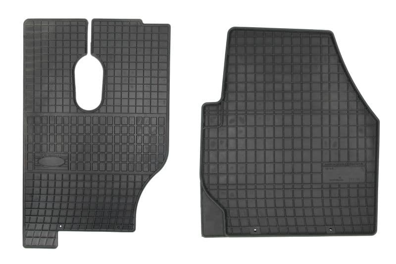 Set covorase cauciuc, 2 Buc , Negru, Cabin Type: S, Pentru: Mercedes Actros Mp2 Mp3 2008-