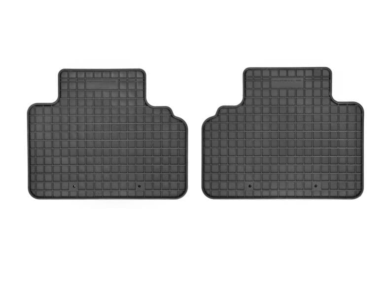 Set covorase cauciuc, 2 Buc , Spate, Negru, Pentru: Ford Transit Custom V362 2012-, Bus, 2 rand Of Seats
