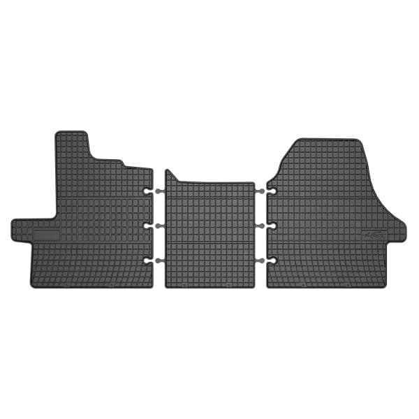 Set covorase cauciuc, 3 Buc , 1 rand Fata, Negru, Pentru: Citroen Jumper Ii 2006-, Bus Delivery Van