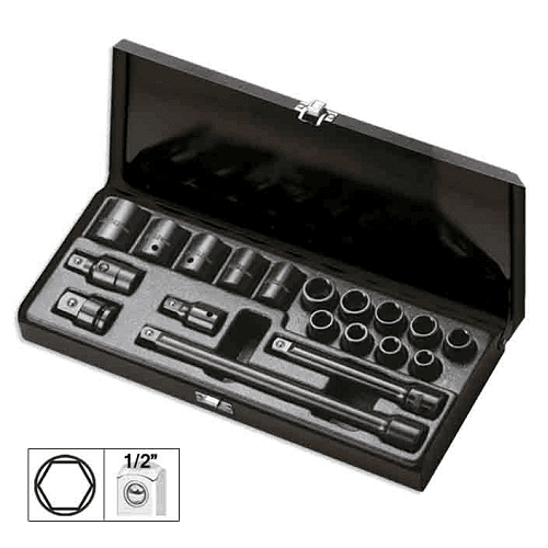 Set De 14 Tubulare De Impact Scurte 1 2 Jbm