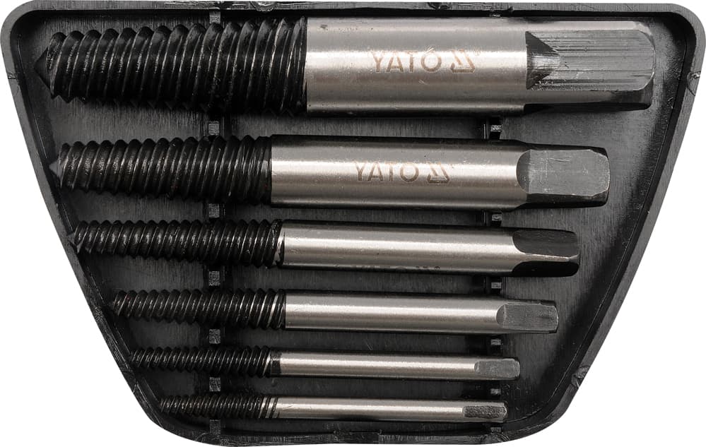 Set Extractoare Suruburi Rupte, 6 Buc