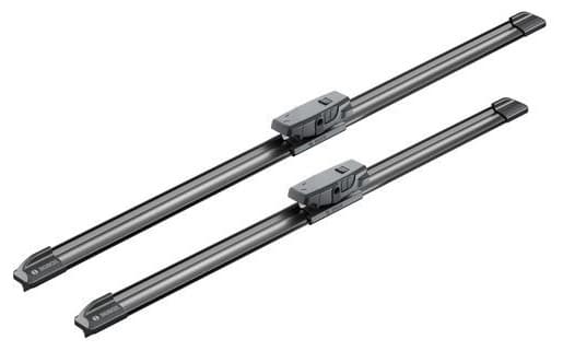Set lamele stergator parbriz BOSCH AeroTwin AM460S 3 397 007 460, lungime 530 mm, 450 mm, fara carcasa, cu spoiler
