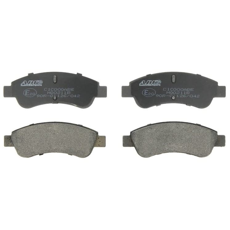 Set Placute Frana Fata Abe Citroen C3 1 2002 C1C000ABE