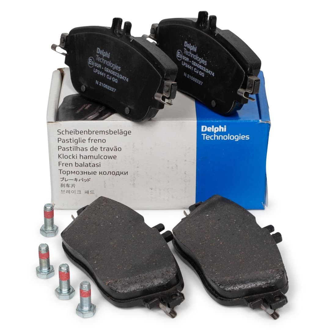 Set Placute Frana Fata Delphi Mercedes-Benz CLA-Class C117 2013 LP2441