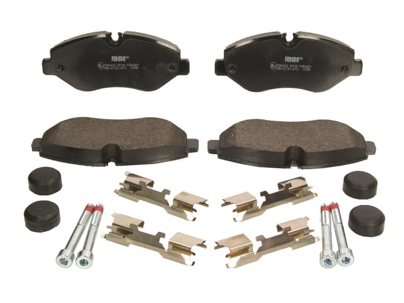 Set placute frana fata Ferodo FVR4469 Mercedes EQV, Vito, Viano, Sprinter, V-Class, VW Crafter