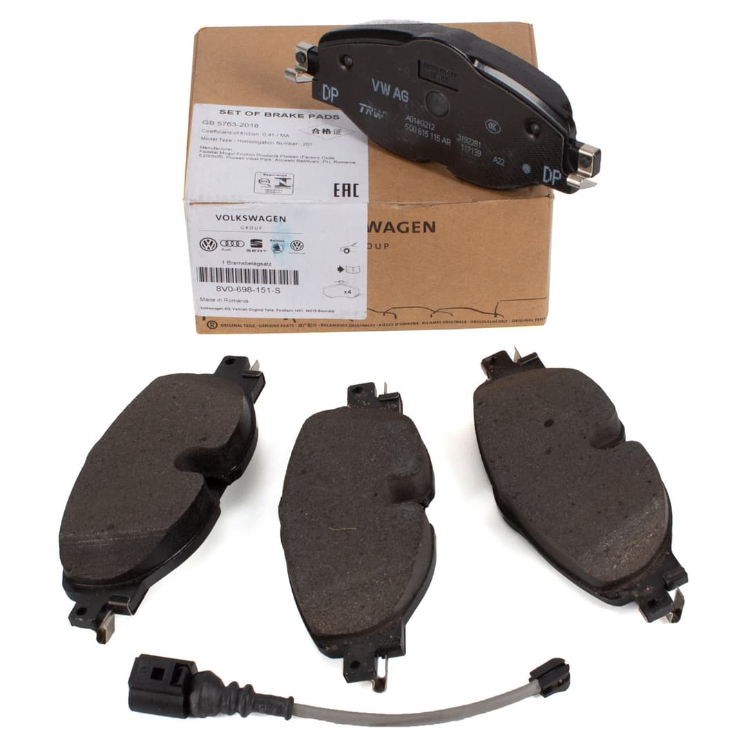 Set placute frana fata OE VW 8V0698151S Audi, VW, Skoda, Seat