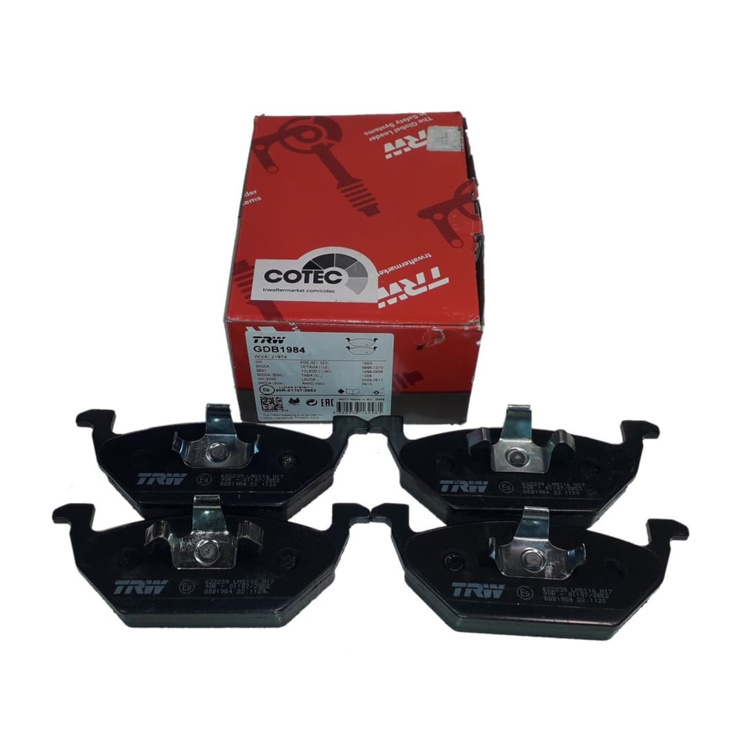 Set Placute Frana Fata Trw Seat Ibiza 4 2008 GDB1984