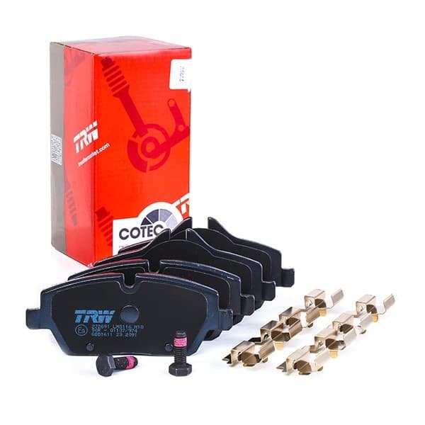 Set Placute Frana Fata Trw Mini Clubvan R55 2012-2014 GDB1611