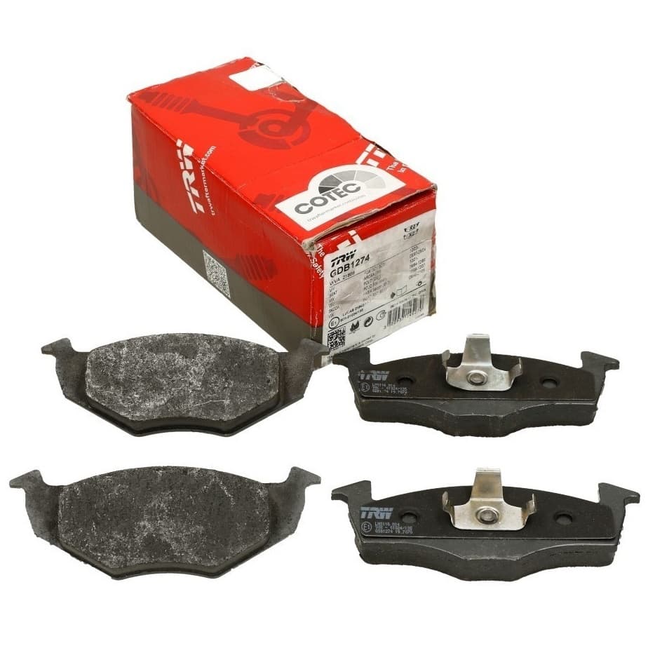 Set Placute Frana Fata Trw Skoda Fabia 2 2006-2014 GDB1274