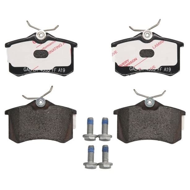 Set Placute Frana Spate Ate Skoda Octavia 3 2012 13.0460-2787.2