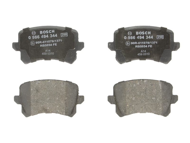 Set placute frana spate Bosch 0 986 494 344 Audi, VW, Skoda, Seat
